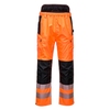 Pantalon extrême haute visibilité PW3, PW342, Orange/Noir, Taille L